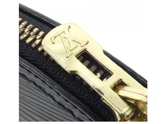 Borsa Louis Vuitton Epi Alma PM Nero - vista 8