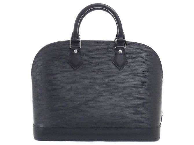 Borsa Louis Vuitton Epi Alma PM Nero - vista 2