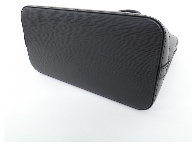Borsa Louis Vuitton Epi Alma PM Nero - vista 3