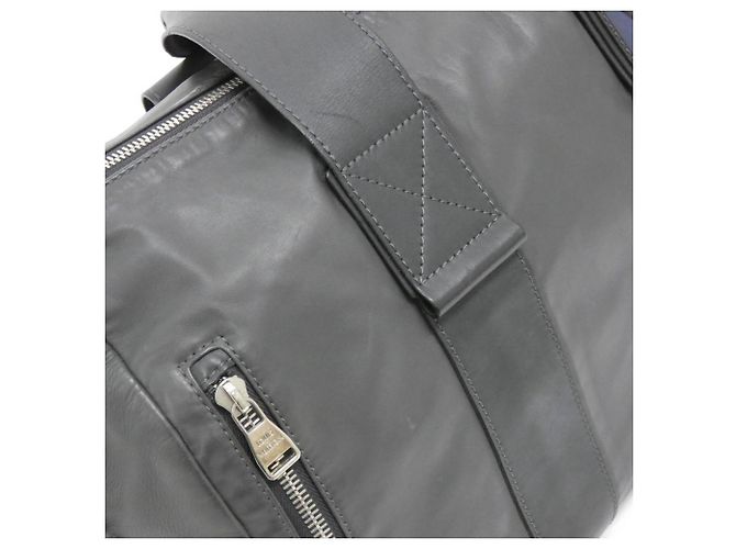 Bolso Boston Louis Vuitton Gaston V Start PM M51113 Castaño Gris antracita - vista 4