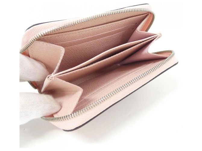 Louis Vuitton Epi Zippy Münzbeutel Braun Pink - Ansicht 5