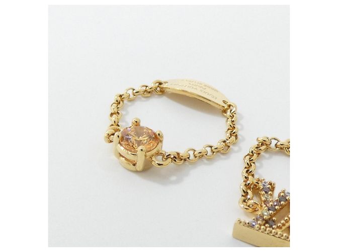 Louis Vuitton Goldband-Ring-Set Golden - Ansicht 5