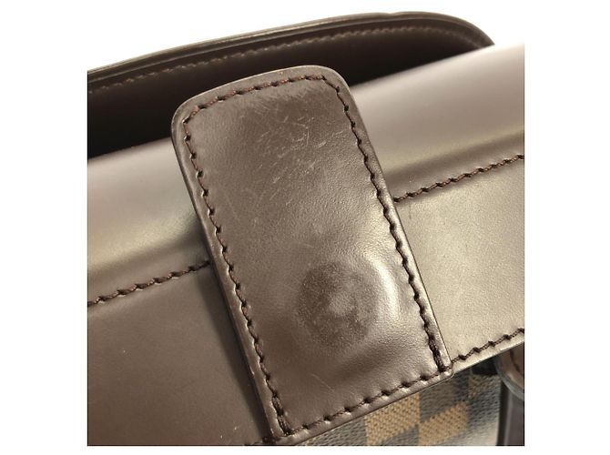 Borsa Louis Vuitton Damier Salia So Marrone - vista 5