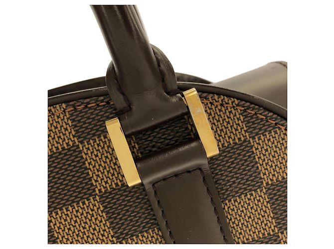 Borsa Louis Vuitton Damier Salia So Marrone - vista 7
