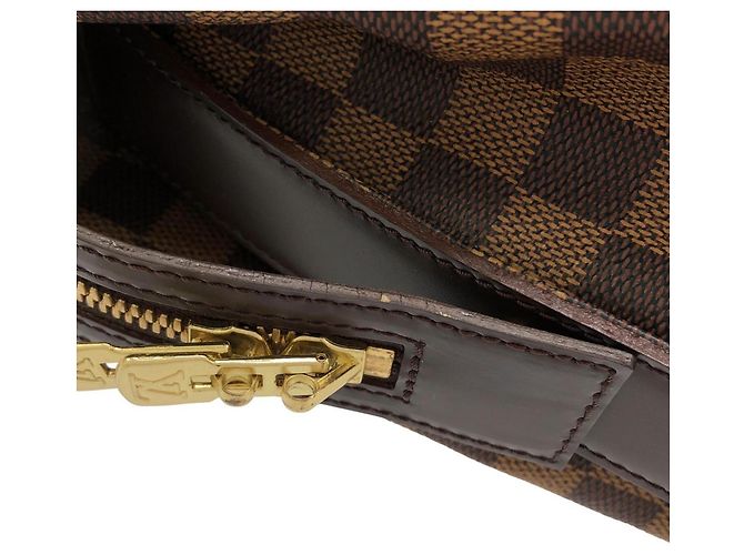 Borsa a Spalla Louis Vuitton Damier Chelsea Marrone - vista 4
