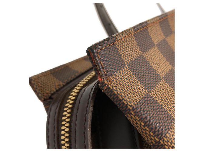 Borsa a Spalla Louis Vuitton Damier Chelsea Marrone - vista 5