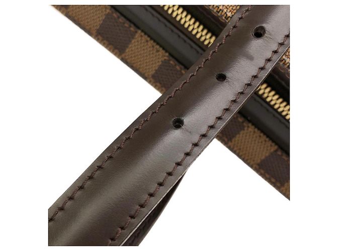 Borsa a Spalla Louis Vuitton Damier Chelsea Marrone - vista 7