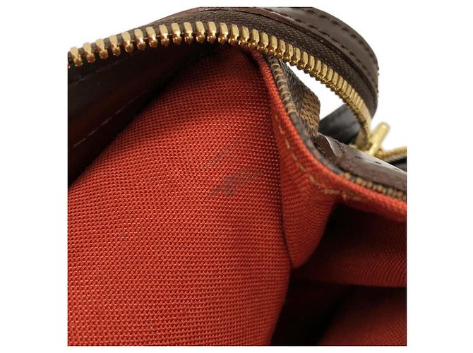 Borsa a Spalla Louis Vuitton Damier Chelsea Marrone - vista 9