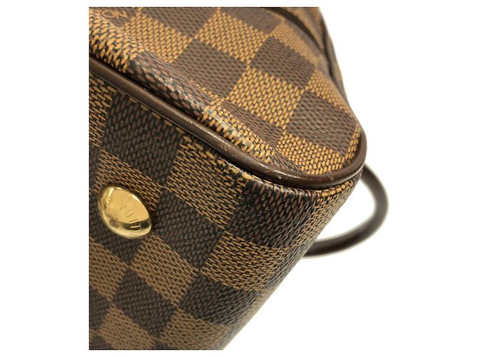 Borsa Louis Vuitton Damier Duomo Marrone - vista 3