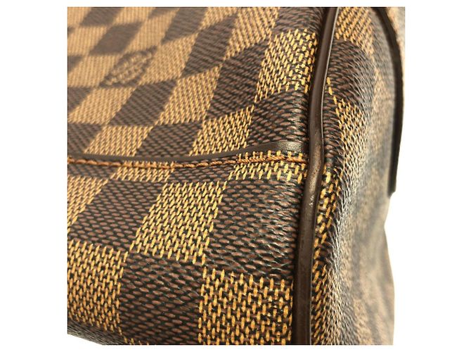 Borsa Louis Vuitton Damier Duomo Marrone - vista 5
