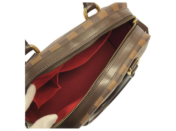 Borsa Louis Vuitton Damier Duomo Marrone - vista 7