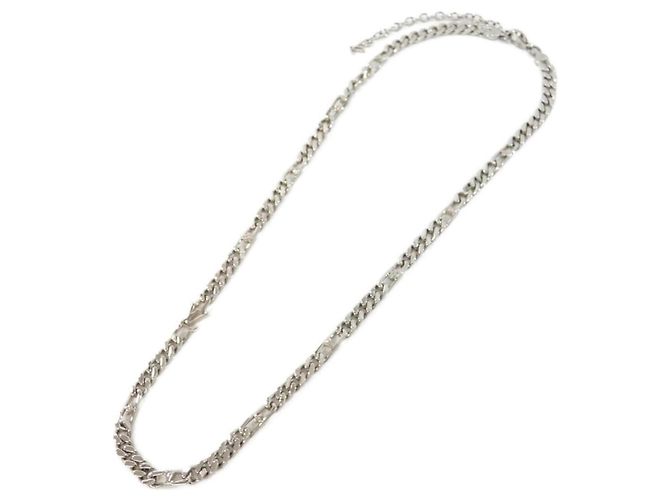 Collana Louis Vuitton LV Figaro M02248 Argento - vista 2