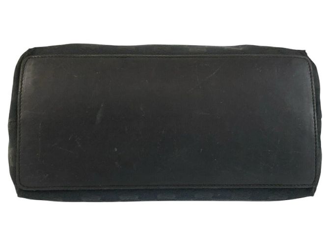 Gucci GG Canvas Leder Tote Bag Schwarz - Ansicht 9
