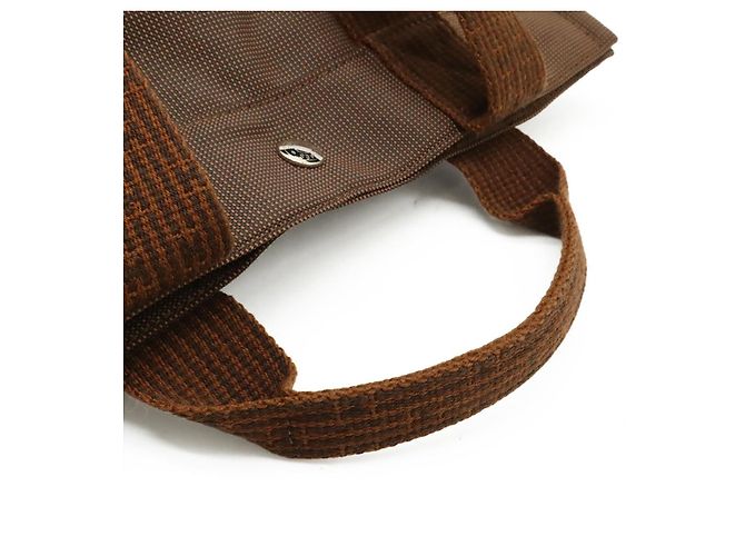 Hermès Hermes Canvas Rucksack Aile Line MM Braun - Ansicht 6