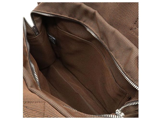Hermès Hermes Canvas Rucksack Aile Line MM Braun - Ansicht 8