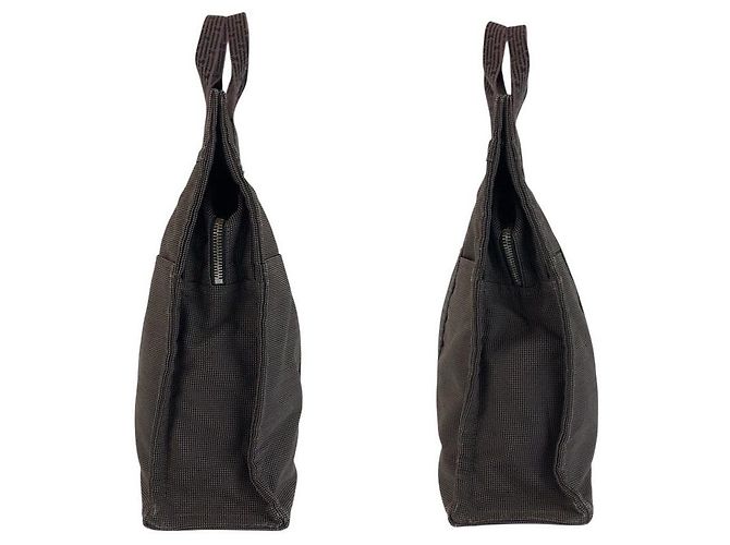 Hermès Hermes Herline MM Tote Tasche Grau - Ansicht 7