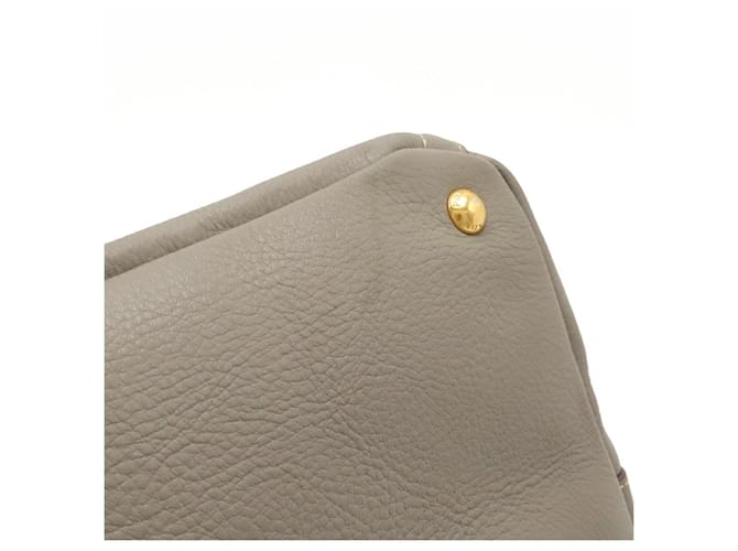 Prada Canapa Ledertote Bag Grau - Ansicht 5