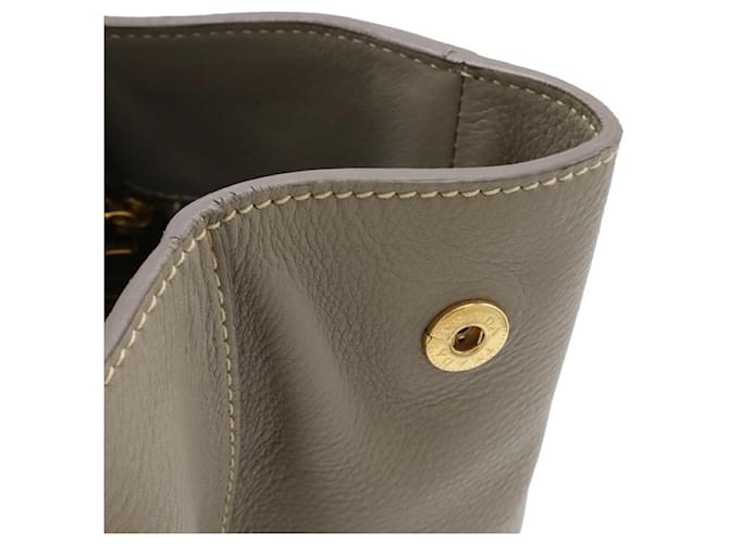 Prada Canapa Ledertote Bag Grau - Ansicht 6