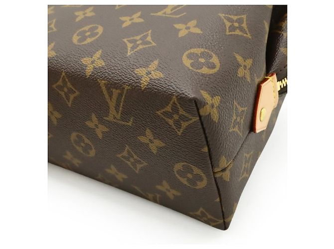 Pochette Cosmetici Monogram Louis Vuitton GM Marrone - vista 3
