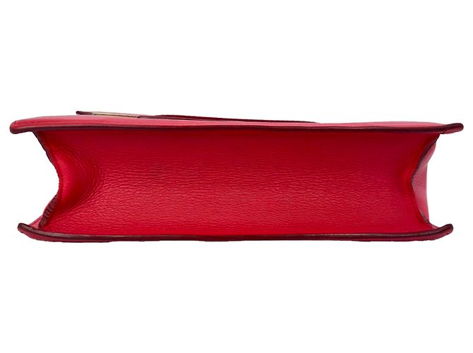 Mini borsa a tracolla Madame in pelle rossa Delvaux Rosso - vista 4