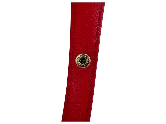 Mini borsa a tracolla Madame in pelle rossa Delvaux Rosso - vista 8