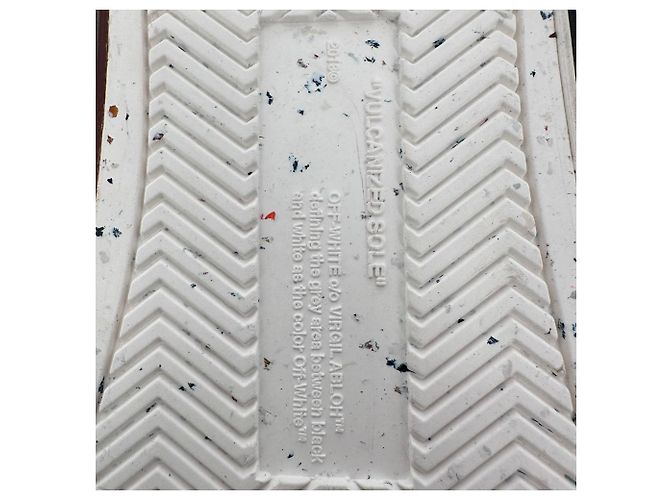 Off White Sneakers vulcanizzate Off-White in tela bianca Bianco Crudo - vista 10