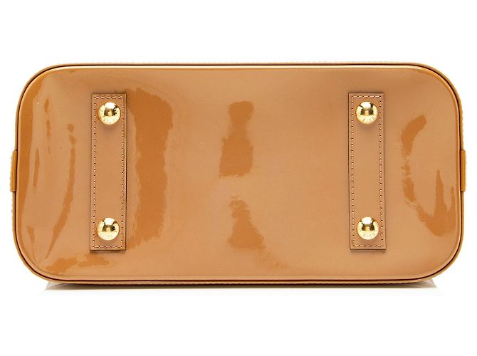 Louis Vuitton Monogram Vernis Alma PM Satchel Braun - Ansicht 4