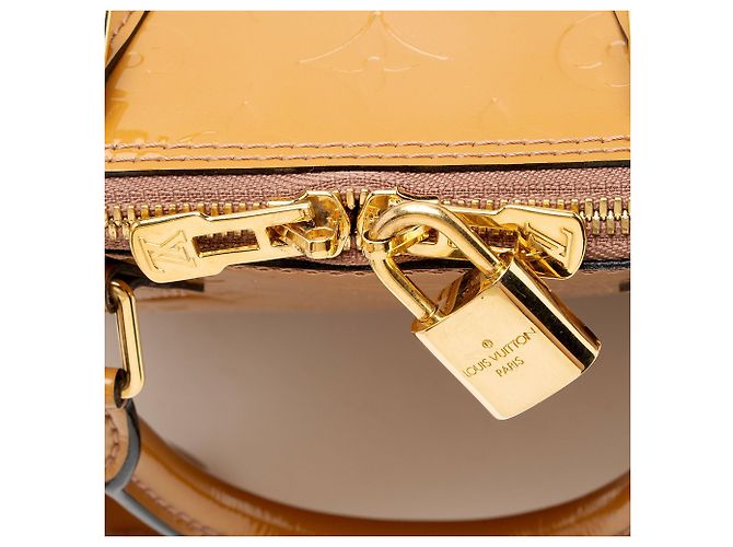 Louis Vuitton Monogram Vernis Alma PM Satchel Braun - Ansicht 9