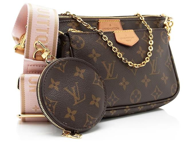 Louis Vuitton Monogram Canvas Multi-Pochette Accessoires Marrone - vista 2