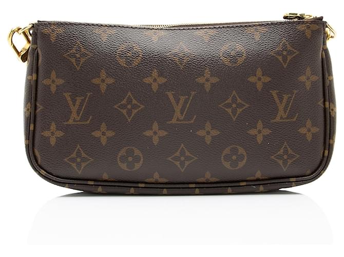 Louis Vuitton Monogram Canvas Multi-Pochette Accessoires Marrone - vista 3