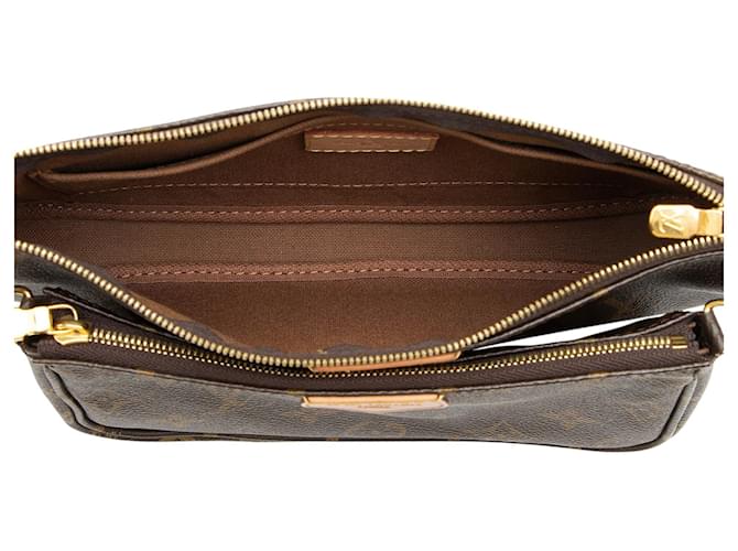 Louis Vuitton Monogram Canvas Multi-Pochette Accessoires Marrone - vista 7