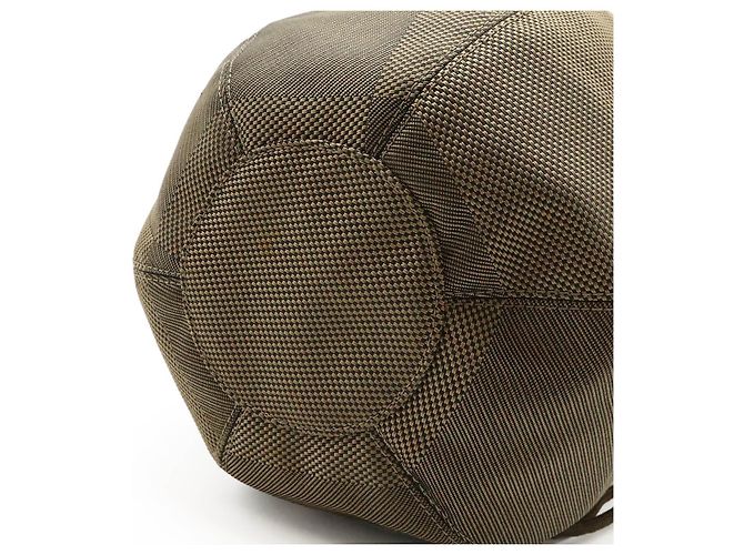 Borsa a tracolla Louis Vuitton Damier Geant Matelot PM Marrone - vista 3