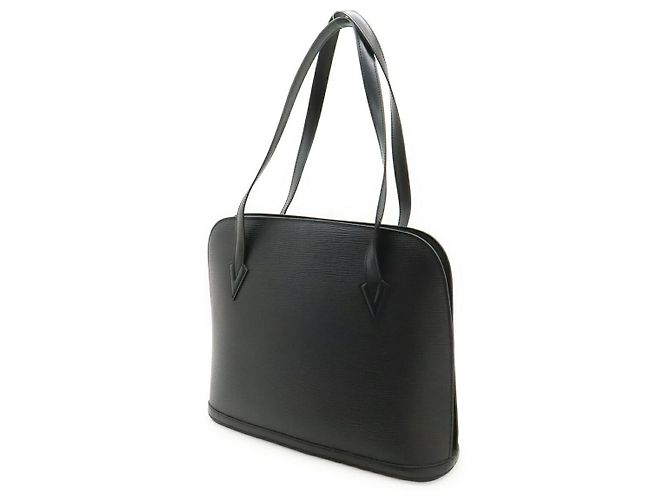 Louis Vuitton Epi Leder Rucksack Tote Bag Schwarz - Ansicht 2
