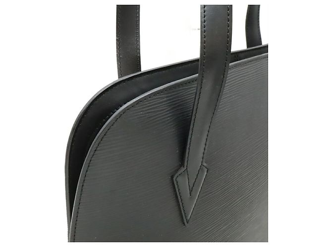 Louis Vuitton Epi Leder Rucksack Tote Bag Schwarz - Ansicht 5