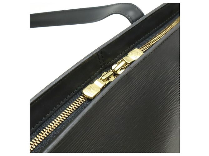 Louis Vuitton Epi Leder Rucksack Tote Bag Schwarz - Ansicht 6