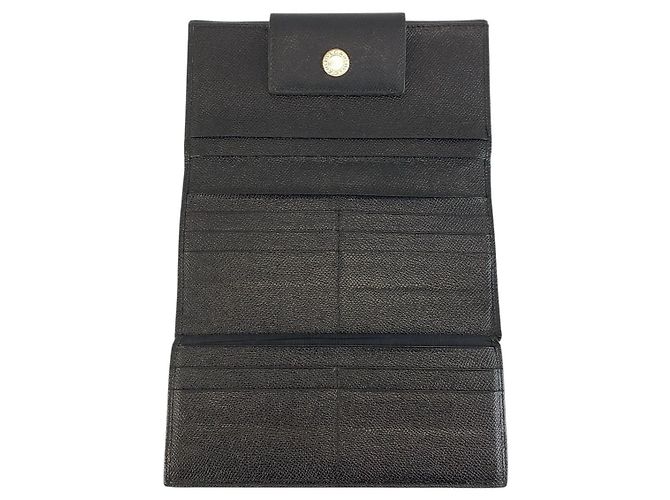 Bulgari Bvlgari Leather Classico Black Long Wallet - view 4