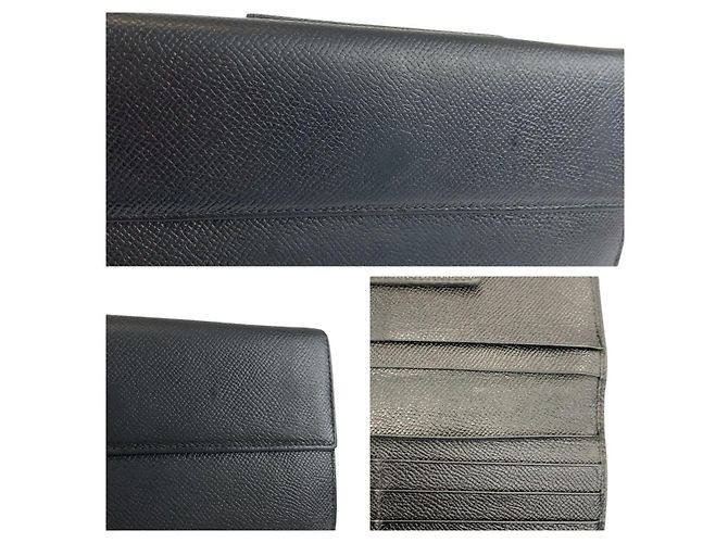 Bulgari Bvlgari Leather Classico Black Long Wallet - view 9