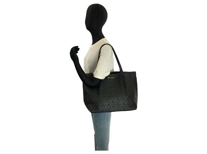 Sac cabas Sofia en cuir Jimmy Choo Noir - vue 6