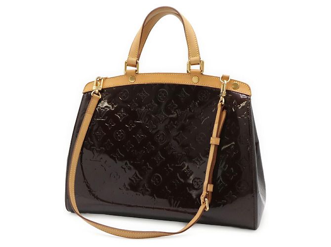 Borsa Tote Louis Vuitton Monogram Vernis Blair GM Porpora - vista 2