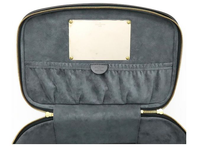 Beauty case 2WAY in pelle Epi Louis Vuitton Nero - vista 9