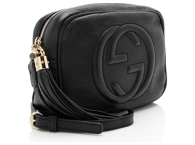 Borsa Soho Disco in pelle Gucci Nero - vista 2