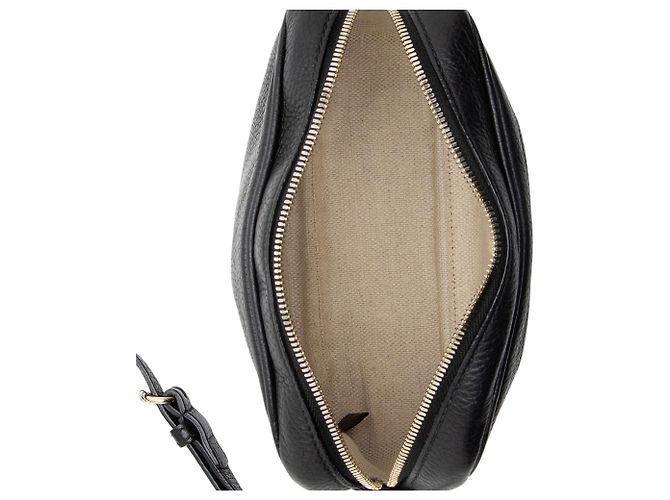 Borsa Soho Disco in pelle Gucci Nero - vista 7