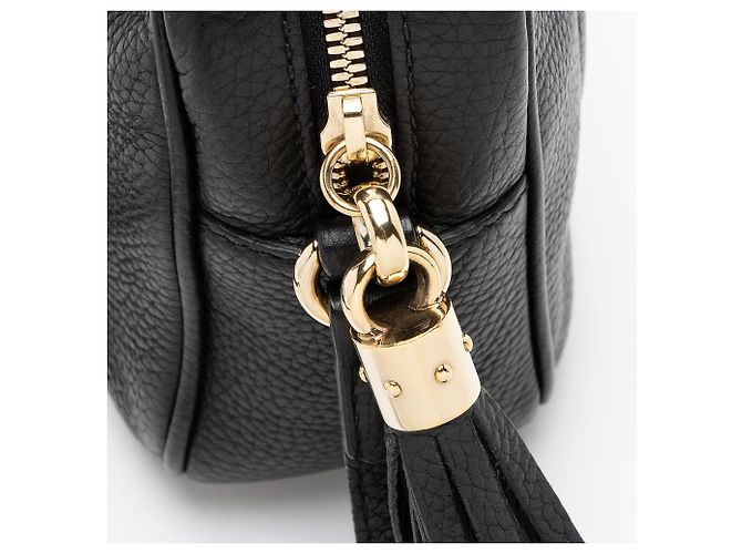 Borsa Soho Disco in pelle Gucci Nero - vista 9