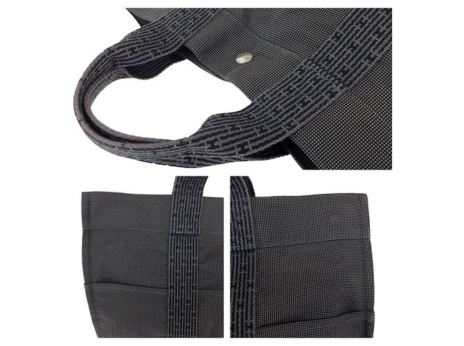 Hermès Hermes Herline MM Tote Tasche Grau - Ansicht 5