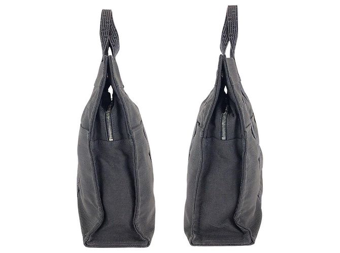 Hermès Hermes Herline MM Tote Tasche Grau - Ansicht 7