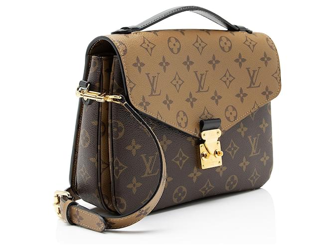 Louis Vuitton Reverse Monogram Pochette Metis Schultertasche Braun - Ansicht 2