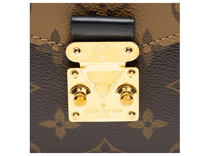 Louis Vuitton Reverse Monogram Pochette Metis Schultertasche Braun - Ansicht 9