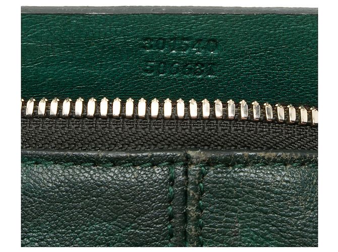 Beauty case in pelle di vitello Alexander McQueen De Manta Verde - vista 5