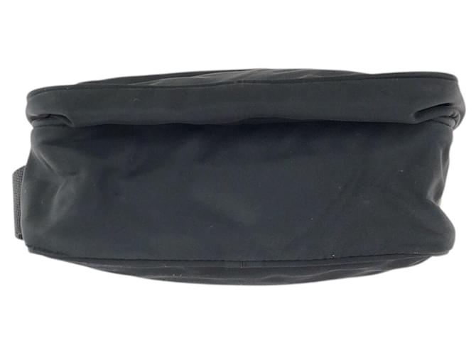 Borsa a tracolla Prada Nylon Tessuto Triangle Logo Nero - vista 10