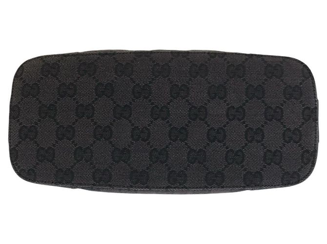 Borsa a tracolla Gucci GG Canvas e pelle Nero - vista 10